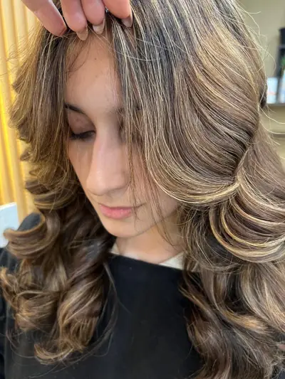 Color con flequillo